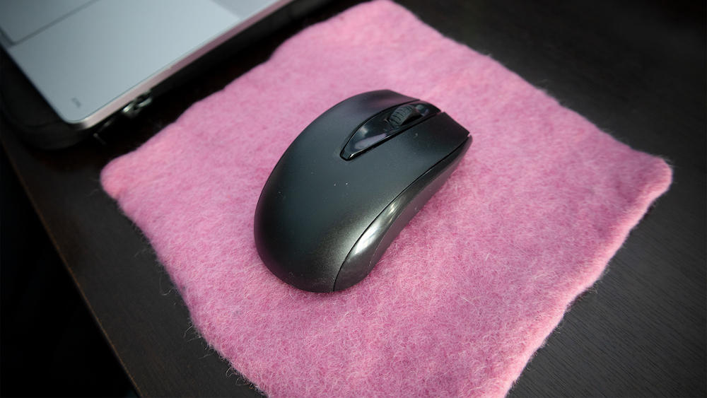 wet felt sheet mouse pad